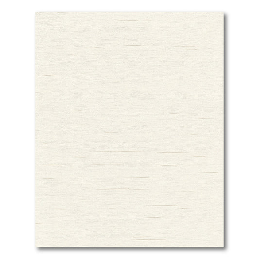 Cream Subtle Horizontal Stripe Rug