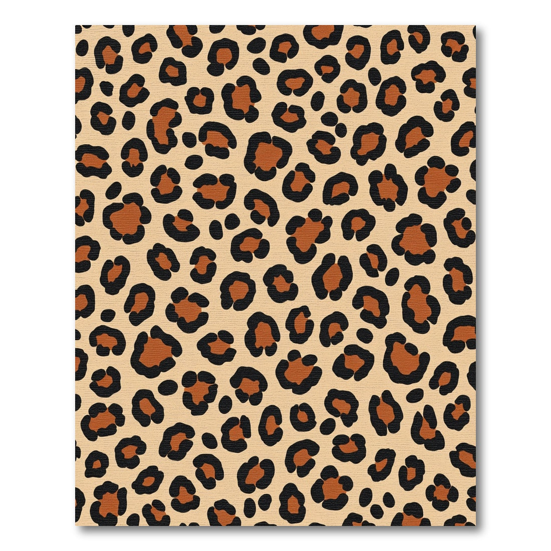 Classic Leopard Spot Print Rug