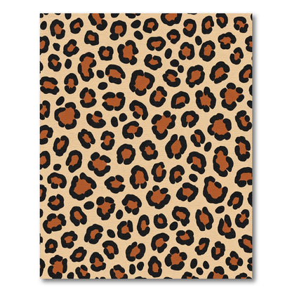 Classic Leopard Spot Print Rug
