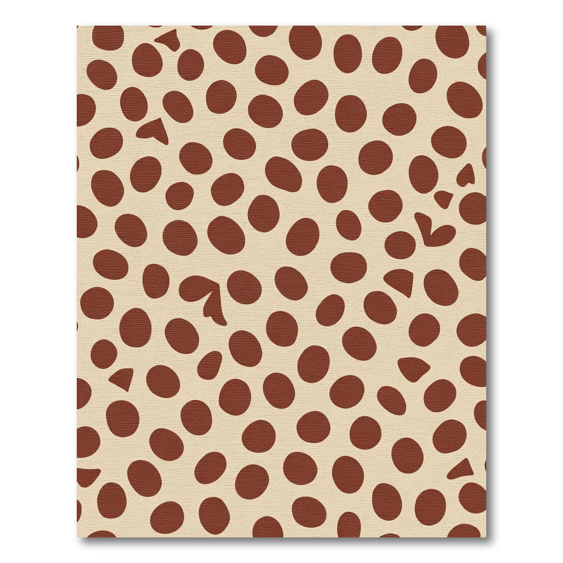 Caramel Speckle Irregular Shape Rug