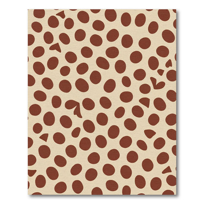 Caramel Speckle Irregular Shape Rug