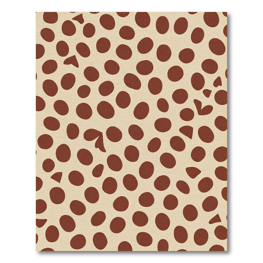 Caramel Speckle Irregular Shape Rug