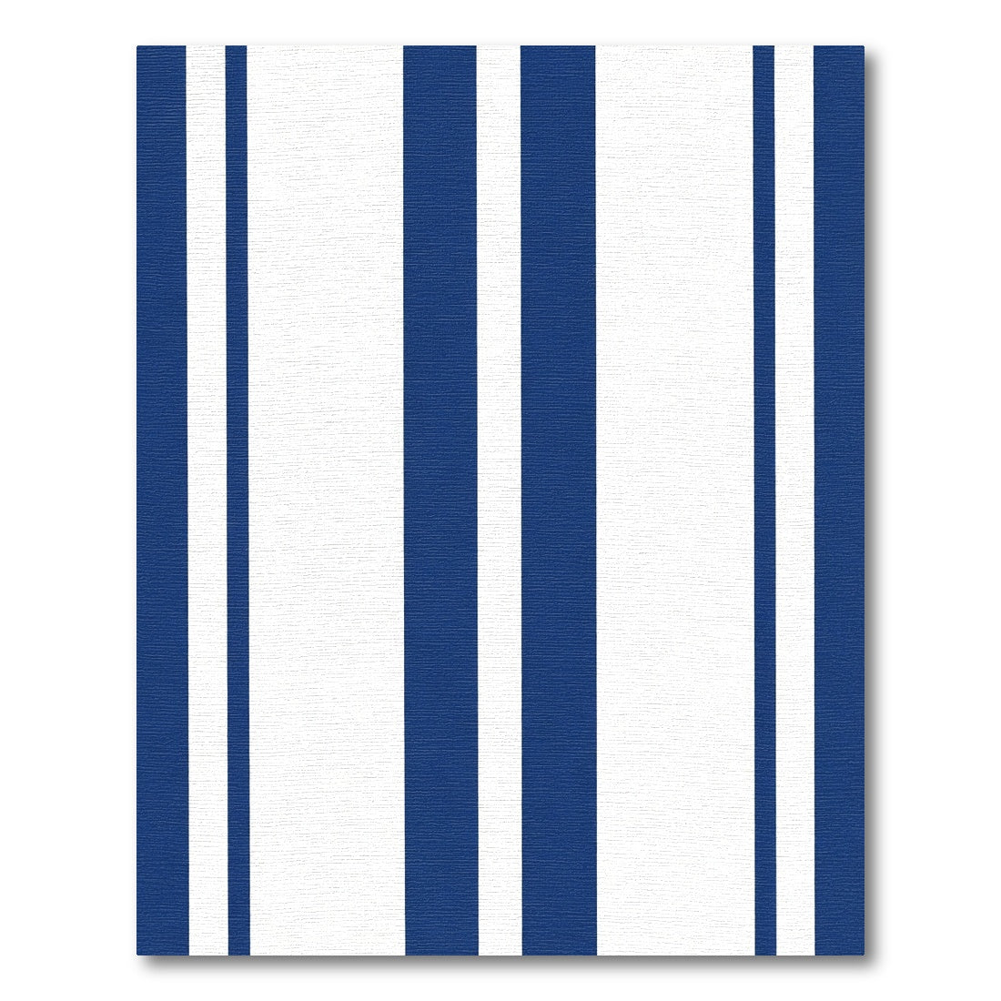 Classic Blue And White Stripe Rug