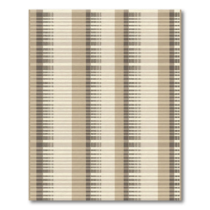 Neutral Beige Vertical Stripe Harmony Rug