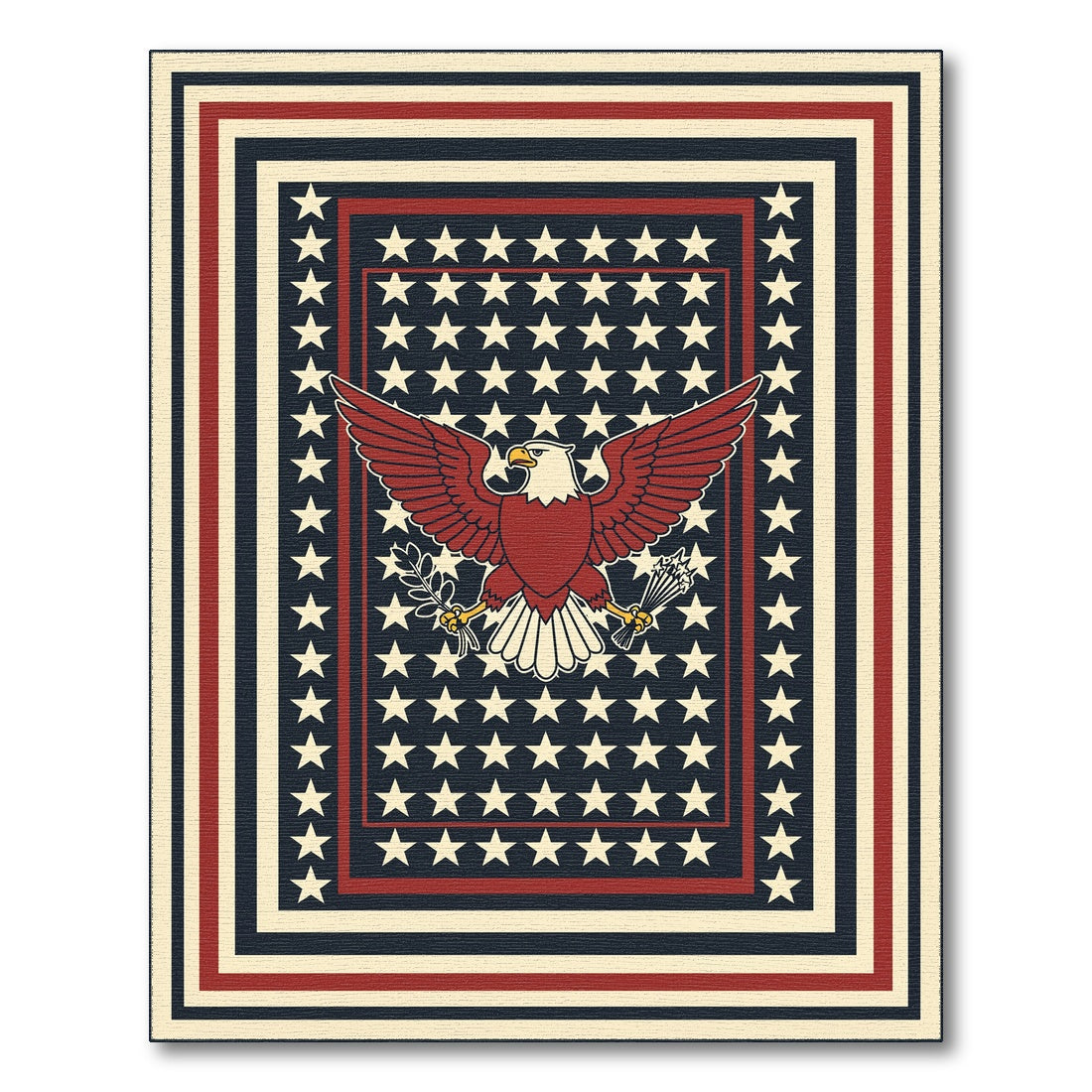 American Eagle Patriotic Area Rug