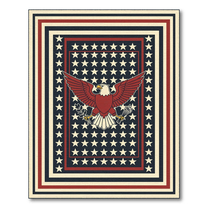 American Eagle Patriotic Area Rug