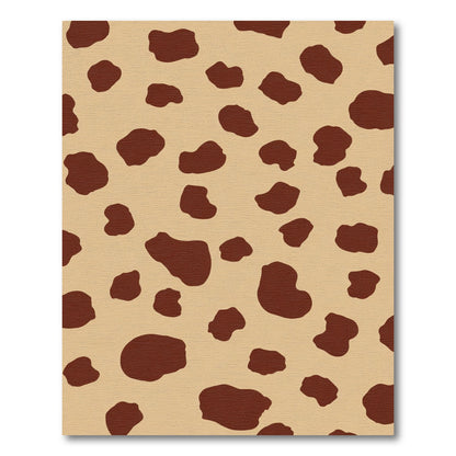 Brown Spotted Camel Tone Rug