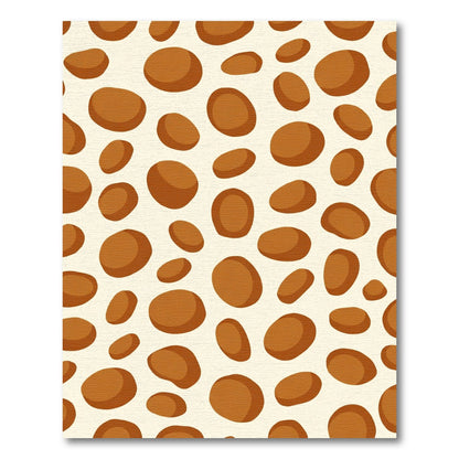 Caramel Pebble Scatter Rug