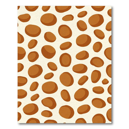 Caramel Pebble Scatter Rug
