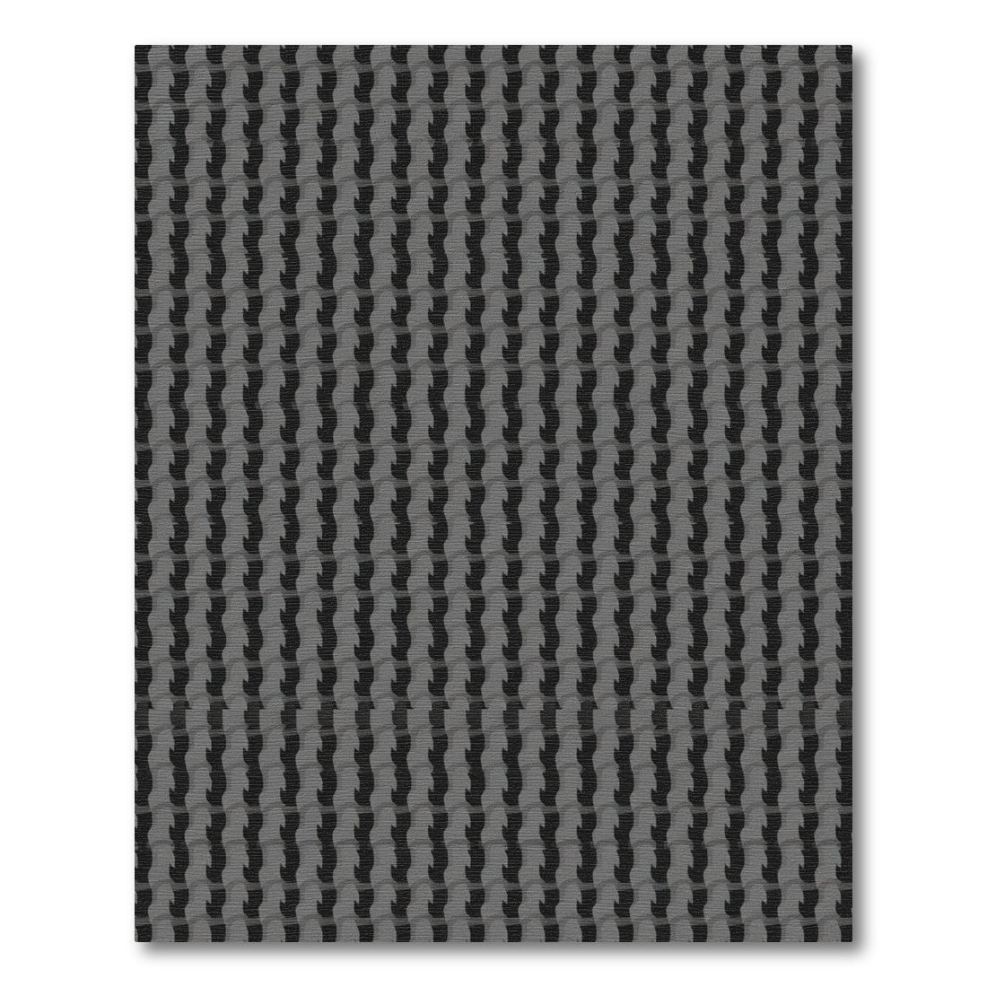 Monochromatic Houndstooth Geometric Rug