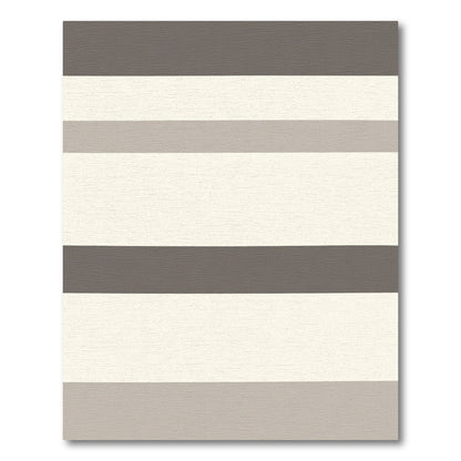 Neutral Tones Wide Stripe Rug