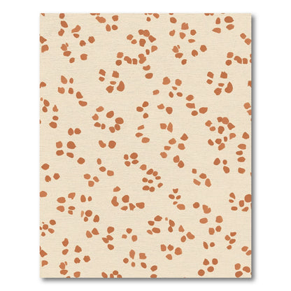 Terra Cotta Speckled Abstract Rug