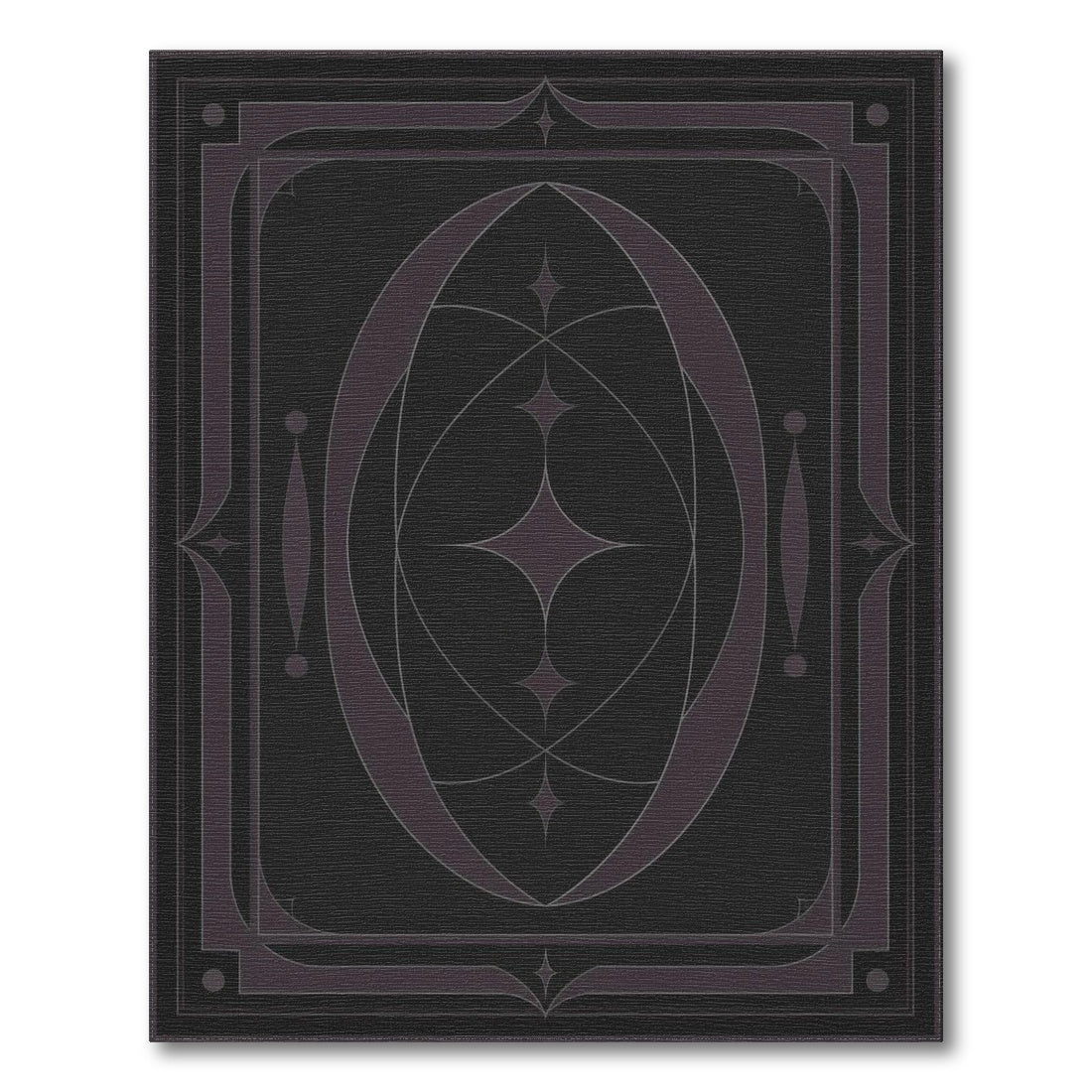Geometric Modern Purple Celestial Geometric Area Rug