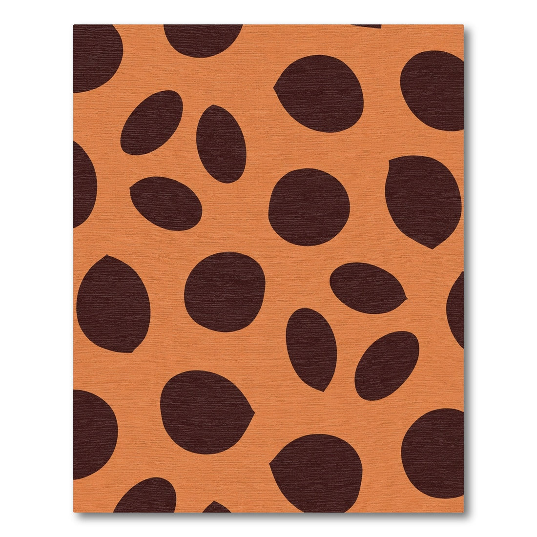 Terra Cotta Organic Spot Rug