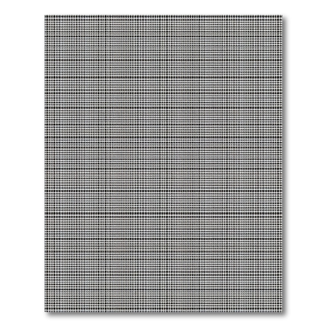 Black and White Checkered Black White Geometric Checkered Area Rug