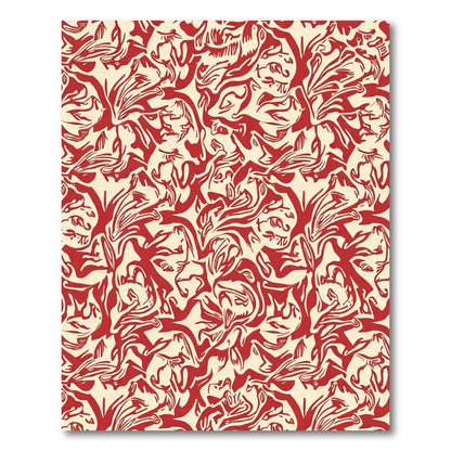 Crimson Visage Swirl Rapport Rug