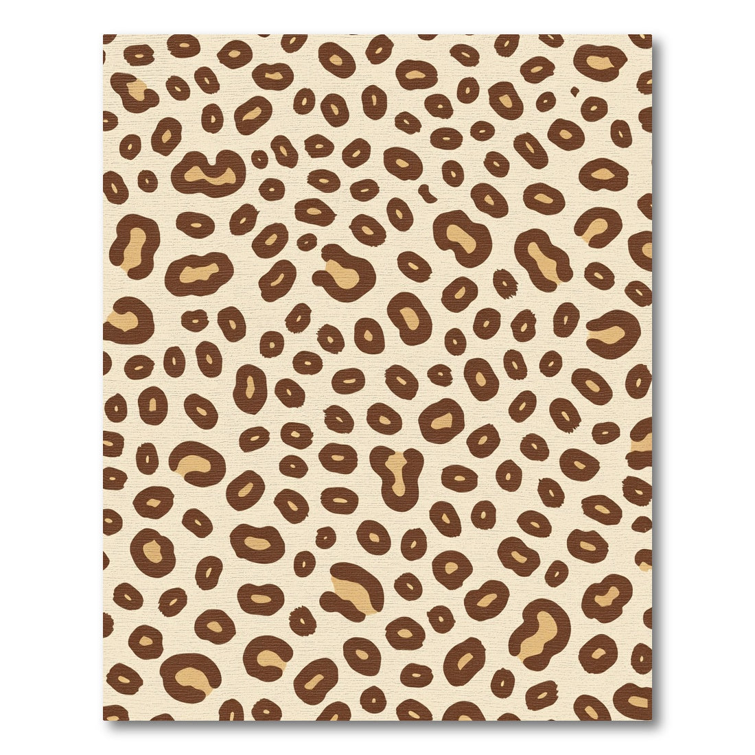 Bold Leopard Print Spots Rug