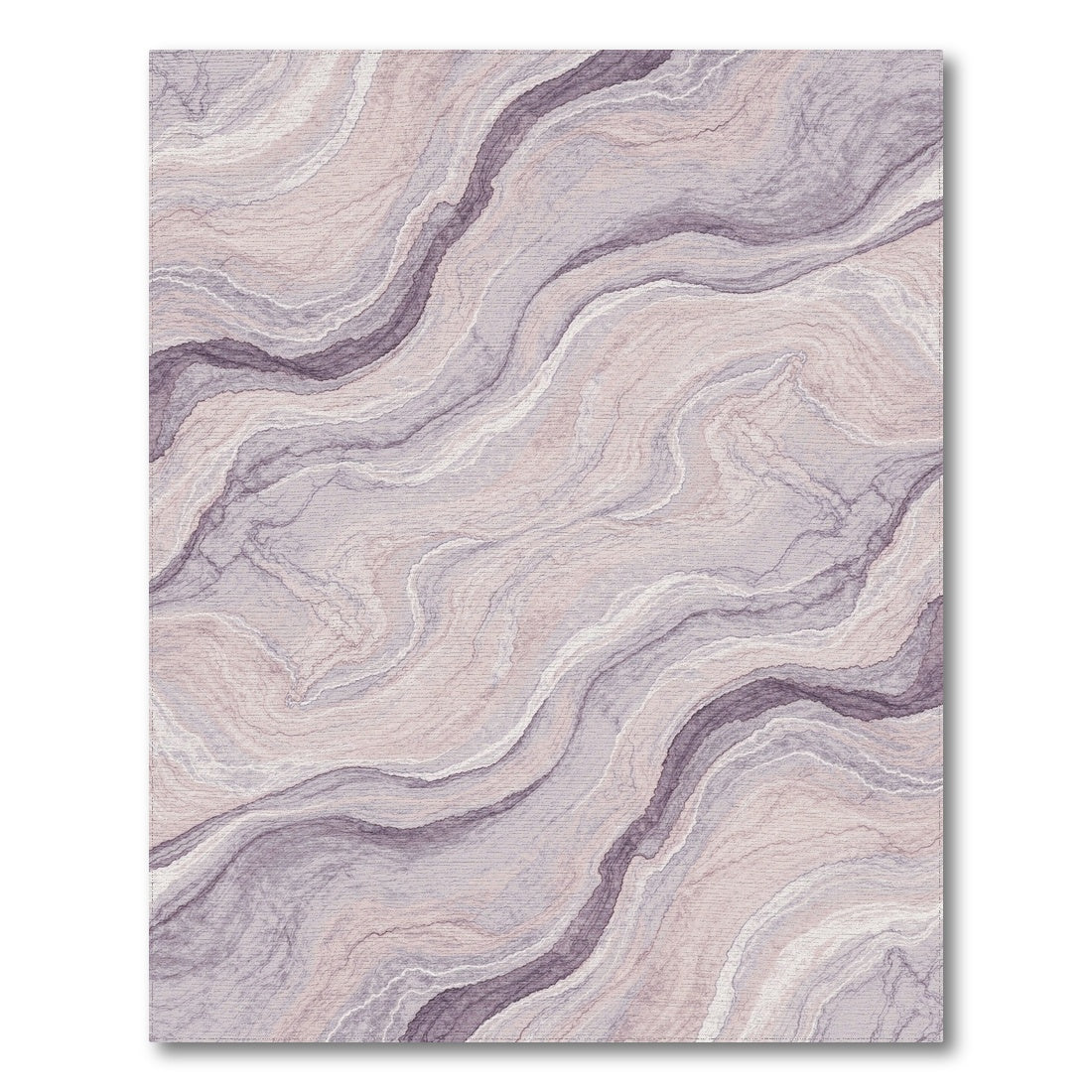 Purple Abstract Area Purple Marble Swirl Abstract Area Rug