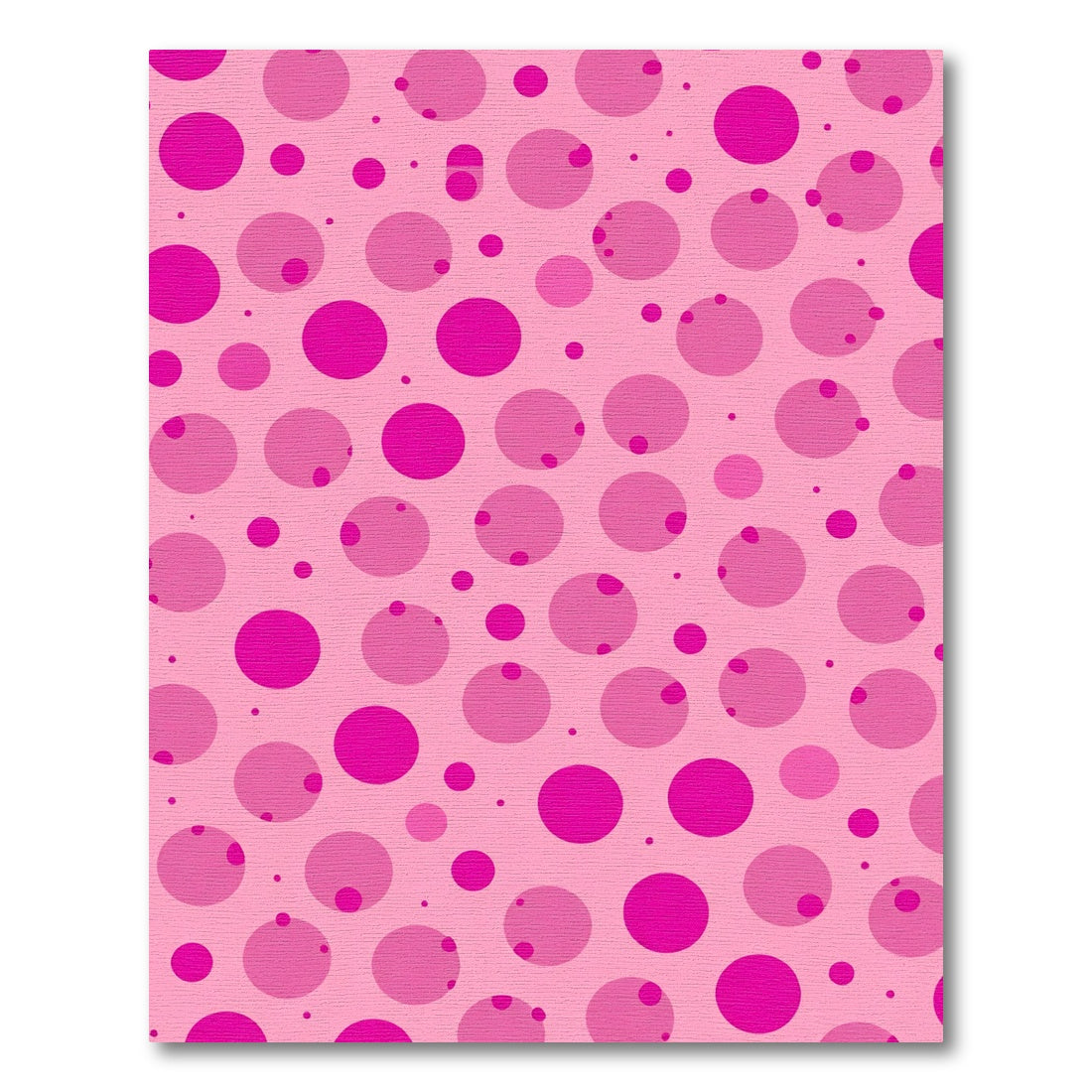 Pink Dotty Circles Rug