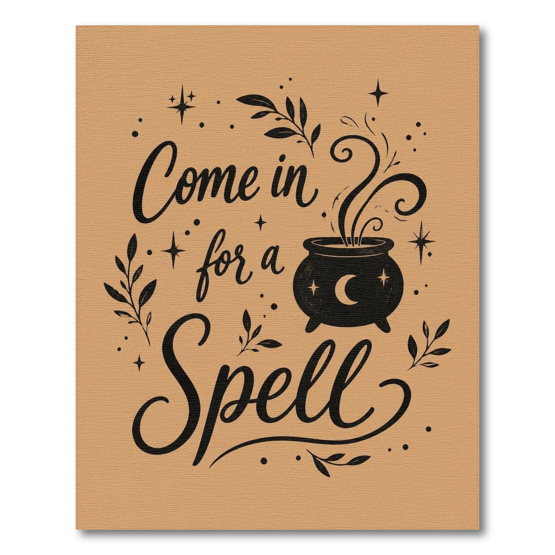 Come In For A Spell Cauldron Area Rug