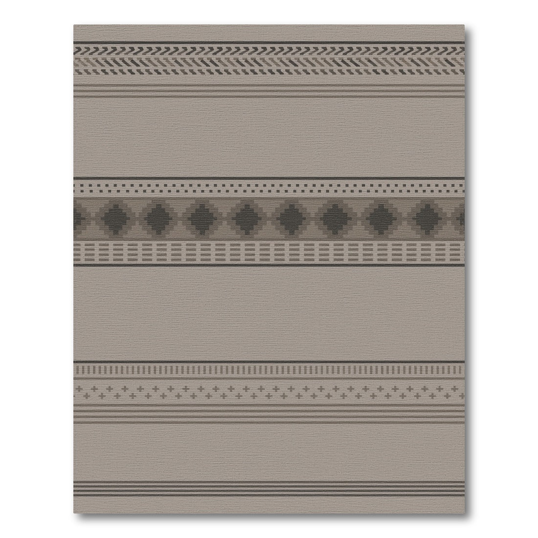 Beige Southwestern Geometric Area Rug