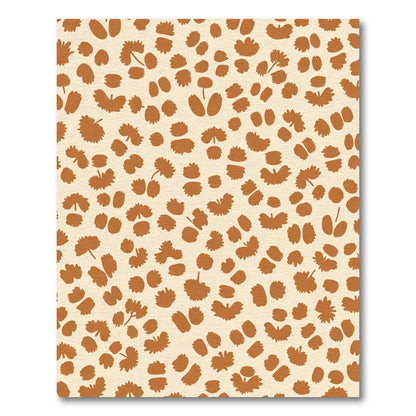 Warm Tan Seed Scatter Rug