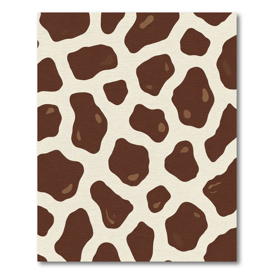 Brown Cream Holstein Spot Rug