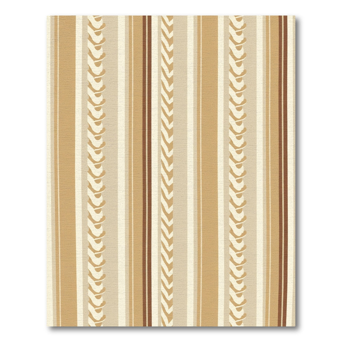 Earthy Tones Braided Stripe Rug