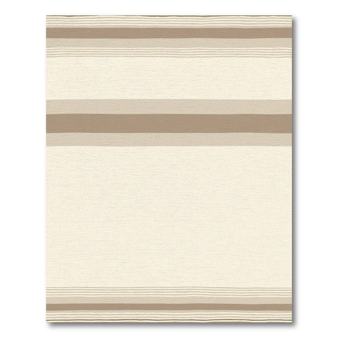 Neutral Stripe Multi-Tone Rug