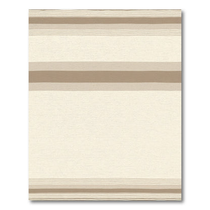 Neutral Stripe Multi-Tone Rug