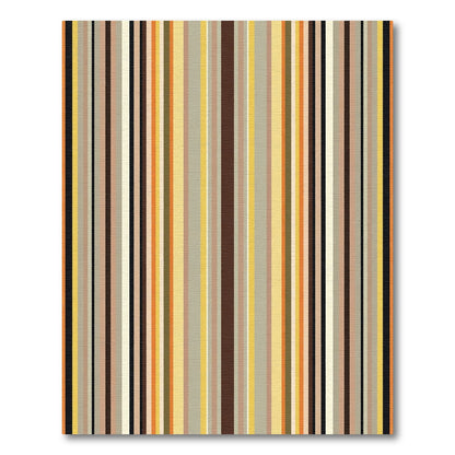 Earthy Tones Vertical Stripe Array Rug