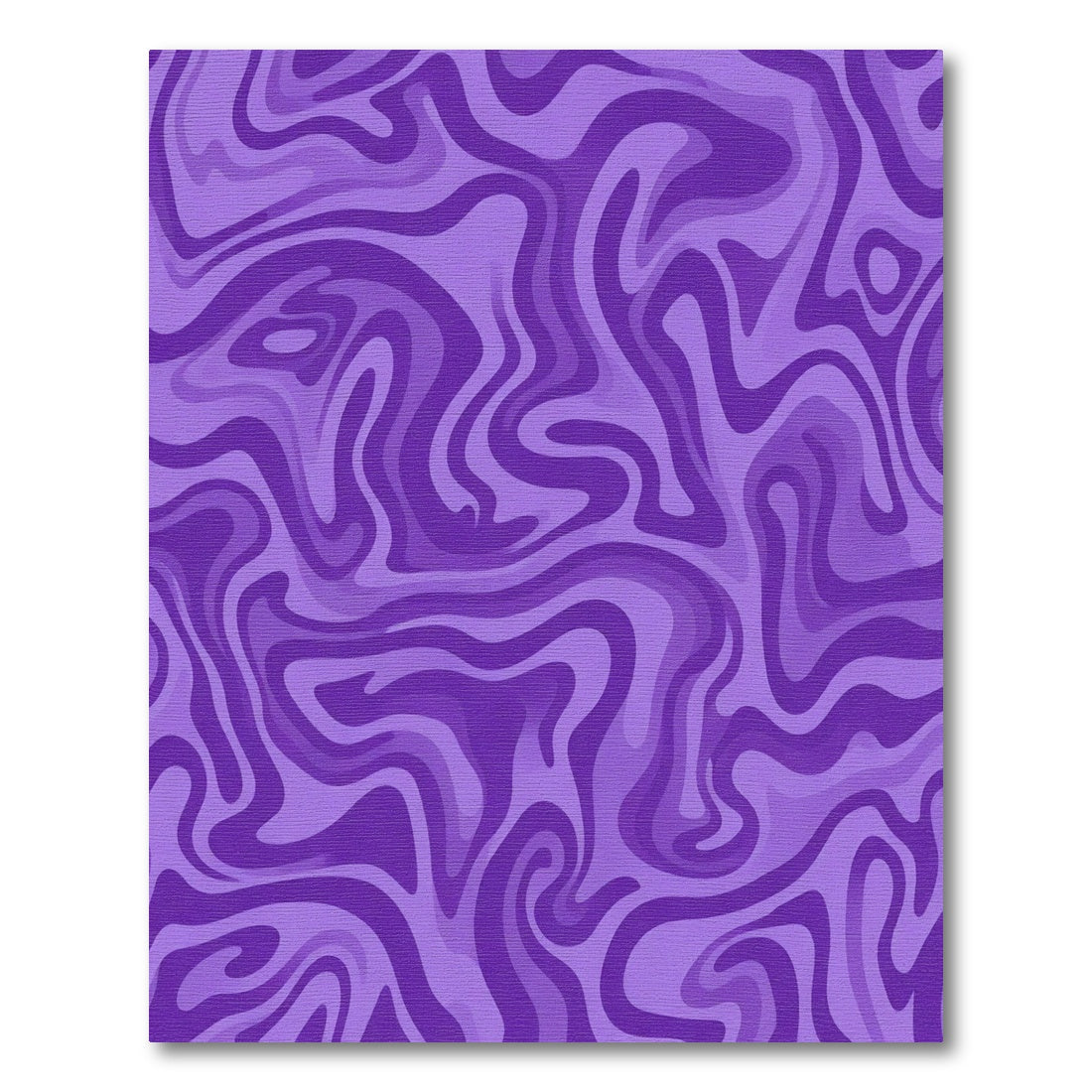 Amethyst Swirl Abstract Flow Rug