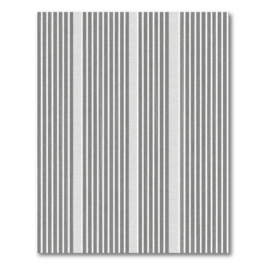 Contemporary Gray Vertical Line Composition Rug