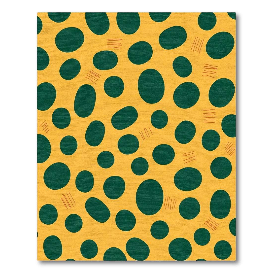 Jungle Leopard Spot Strokes Rug