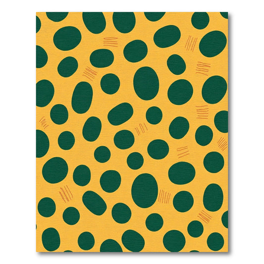 Jungle Leopard Spot Strokes Rug