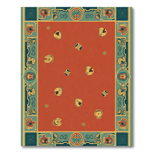 Ancient Celestial Animal Field Rug