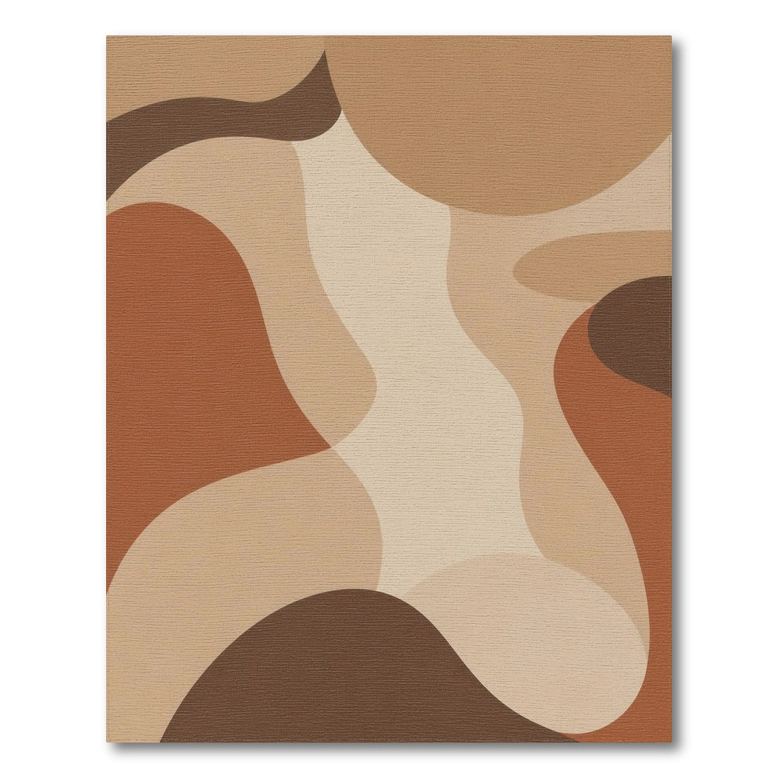 Abstract Area Brown and Tan Abstract Brown Tan Area Rug