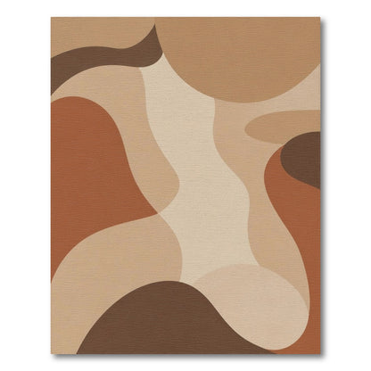 Abstract Area Brown and Tan Abstract Brown Tan Area Rug
