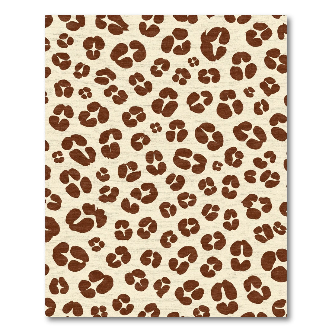 Brown Leopard Spot Seamless Background Rug