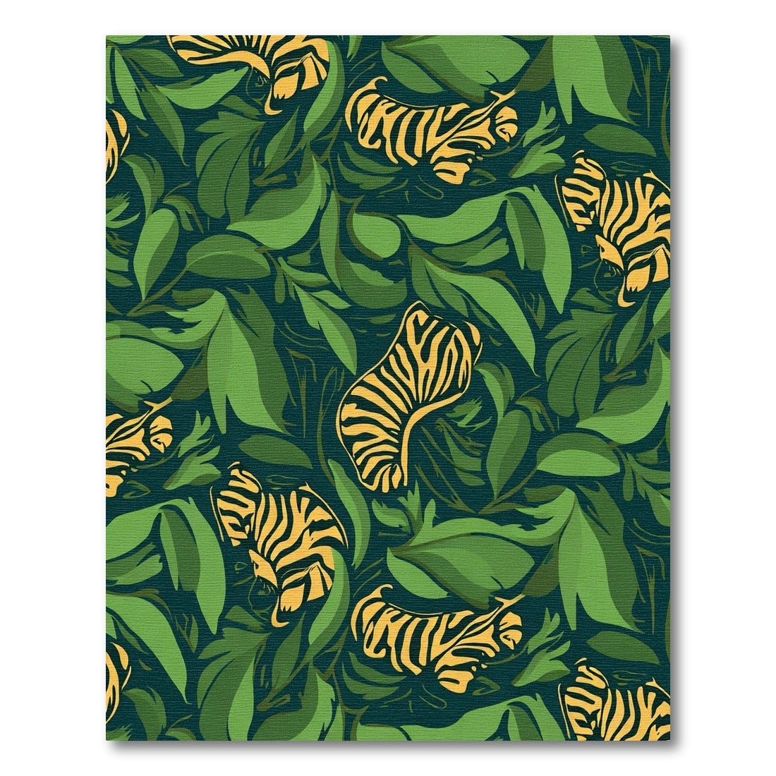 Bold Golden Tiger Jungle Lush Rug