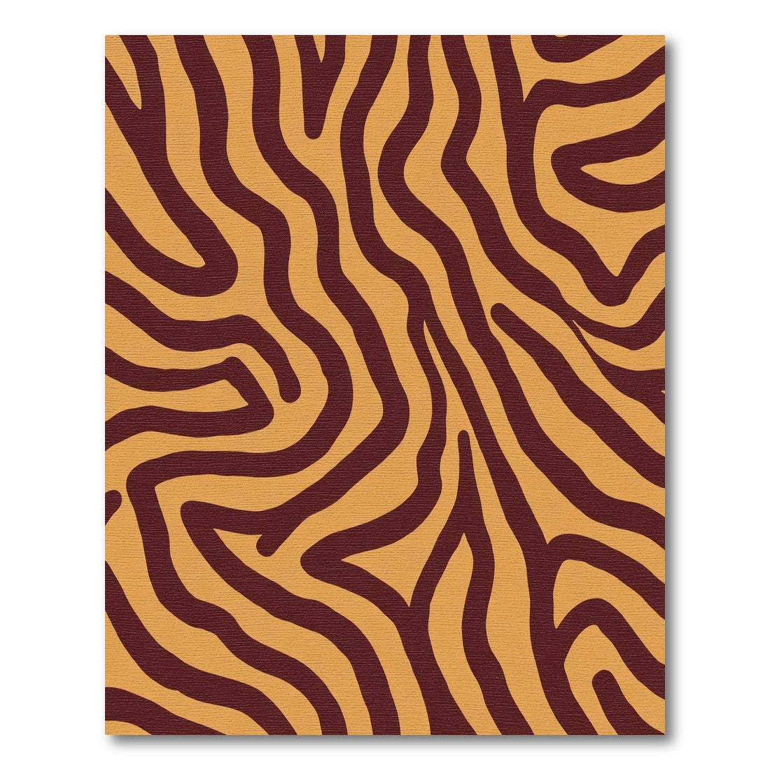 Earthy Tiger Stripe Rug