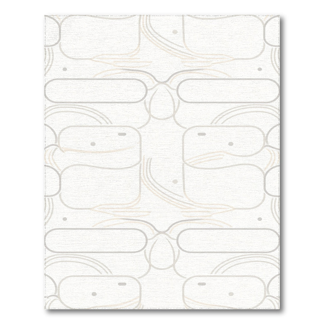 Abstract Area Beige and Neutral Beige Abstract Neutral Area Rug