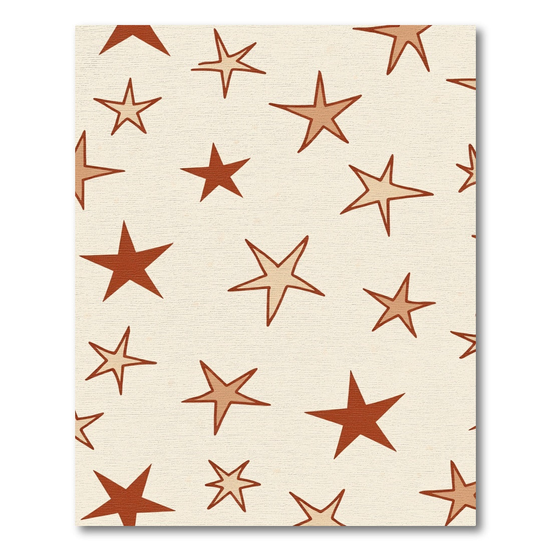 Earthy Starburst Constellation Rug