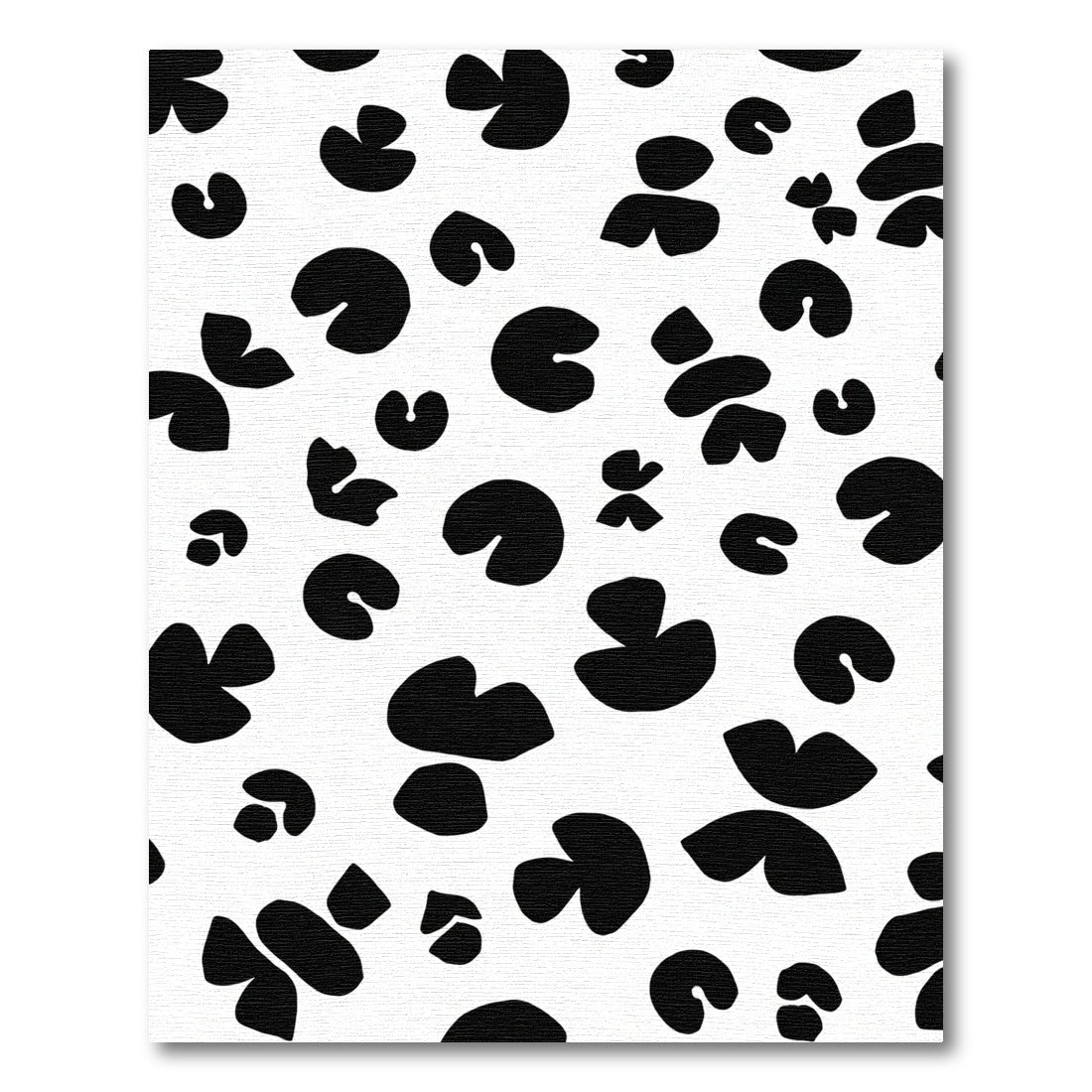 Black White Spotty Ochre Rug