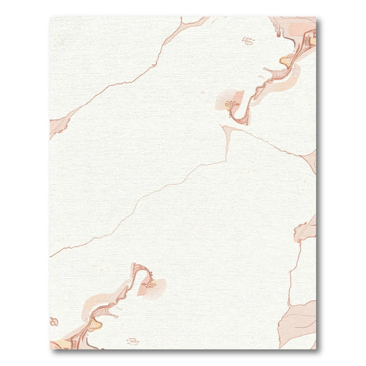 Cream Beige Swirl Wisp Rug