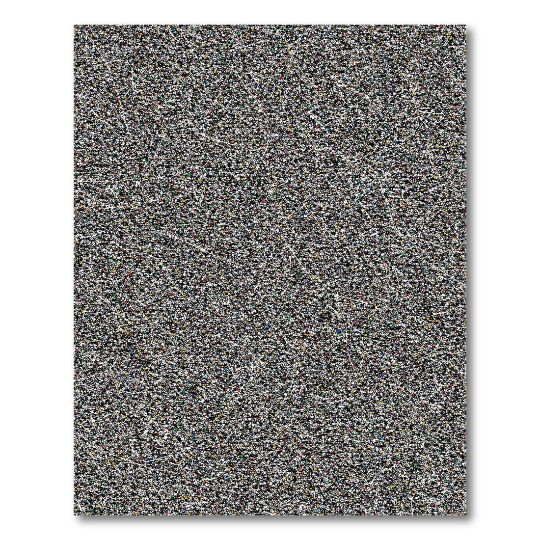 Multi-Color Speckled Abstract Area Rug