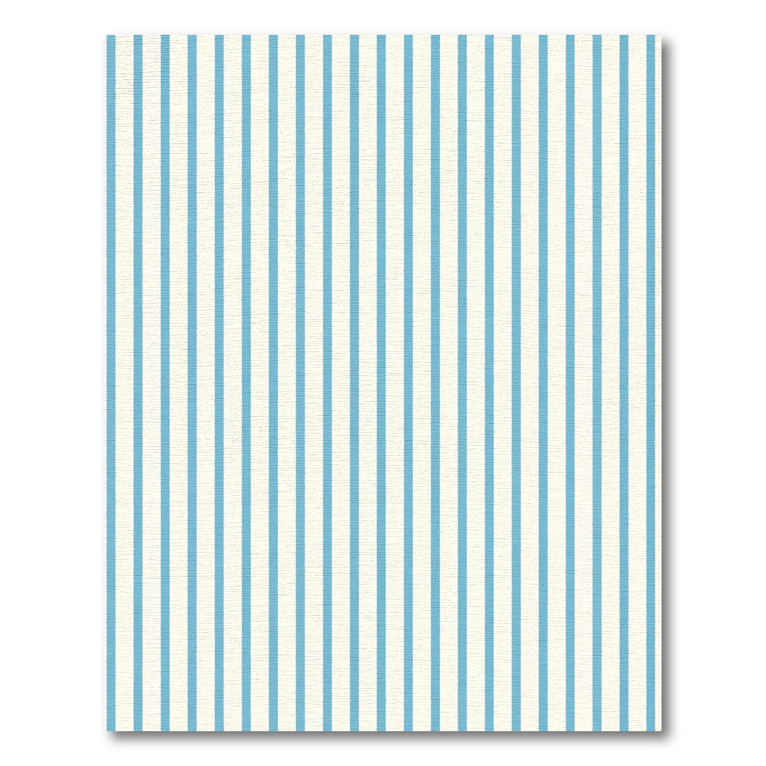 Soft Blue Vertical Stripe Rug