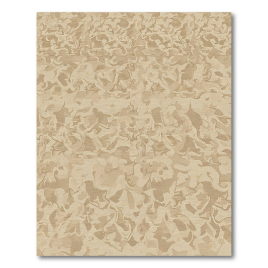 Earthy Tone Swirl Abstract Rug