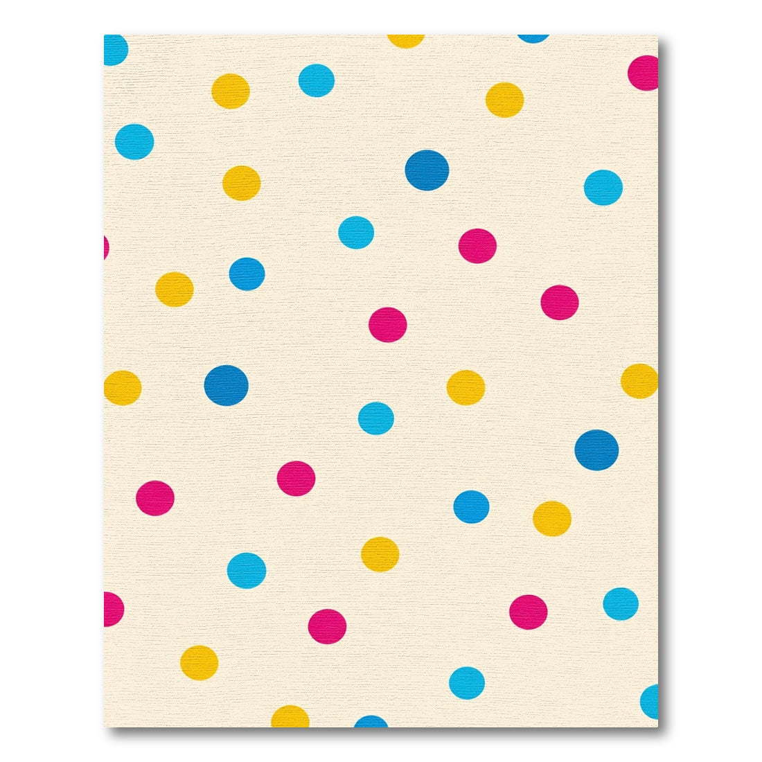 Bright Polka Dot Circles Rug