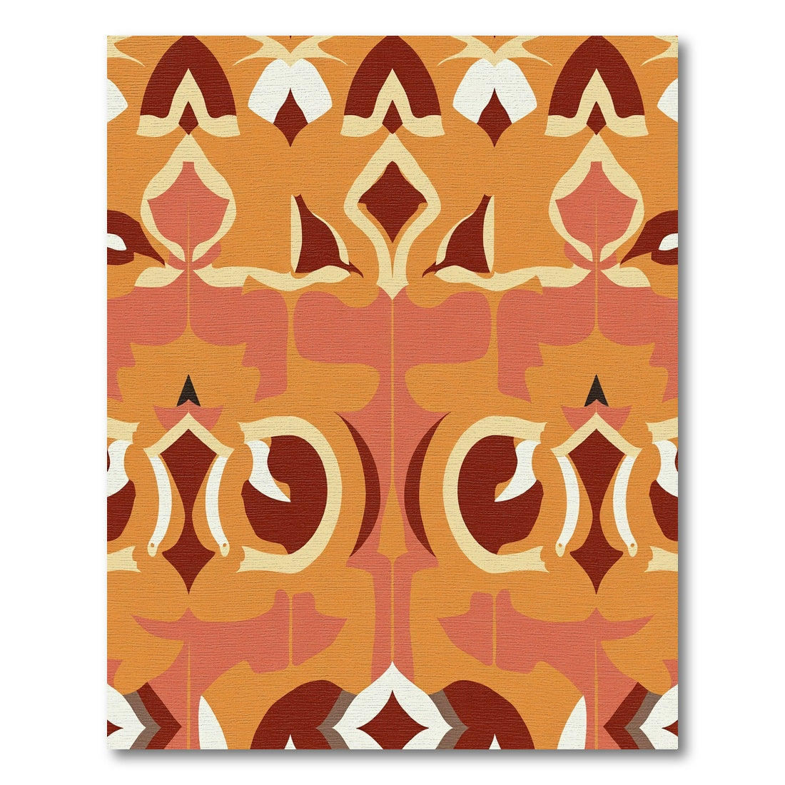 Saffron Amber Floral Archway Rug